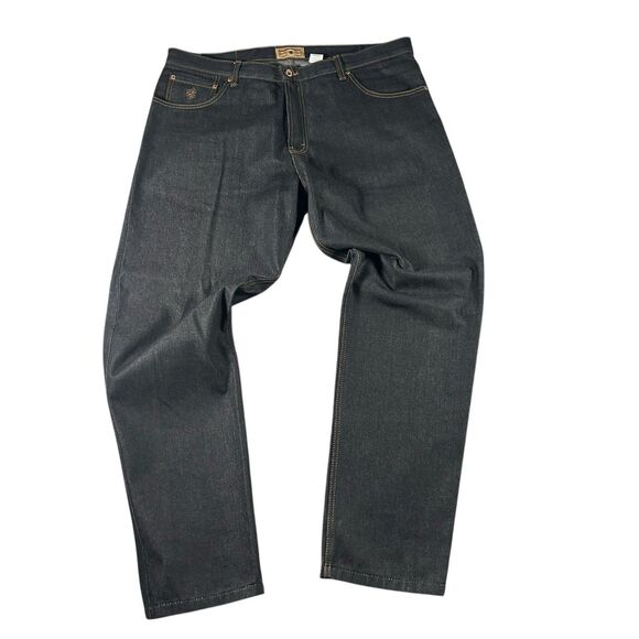 Vintage Rocawear Denim Dark Wash Baggy Jeans Men’s 40x32 Loose Grunge Y2K J-9969 - Picture 2 of 14